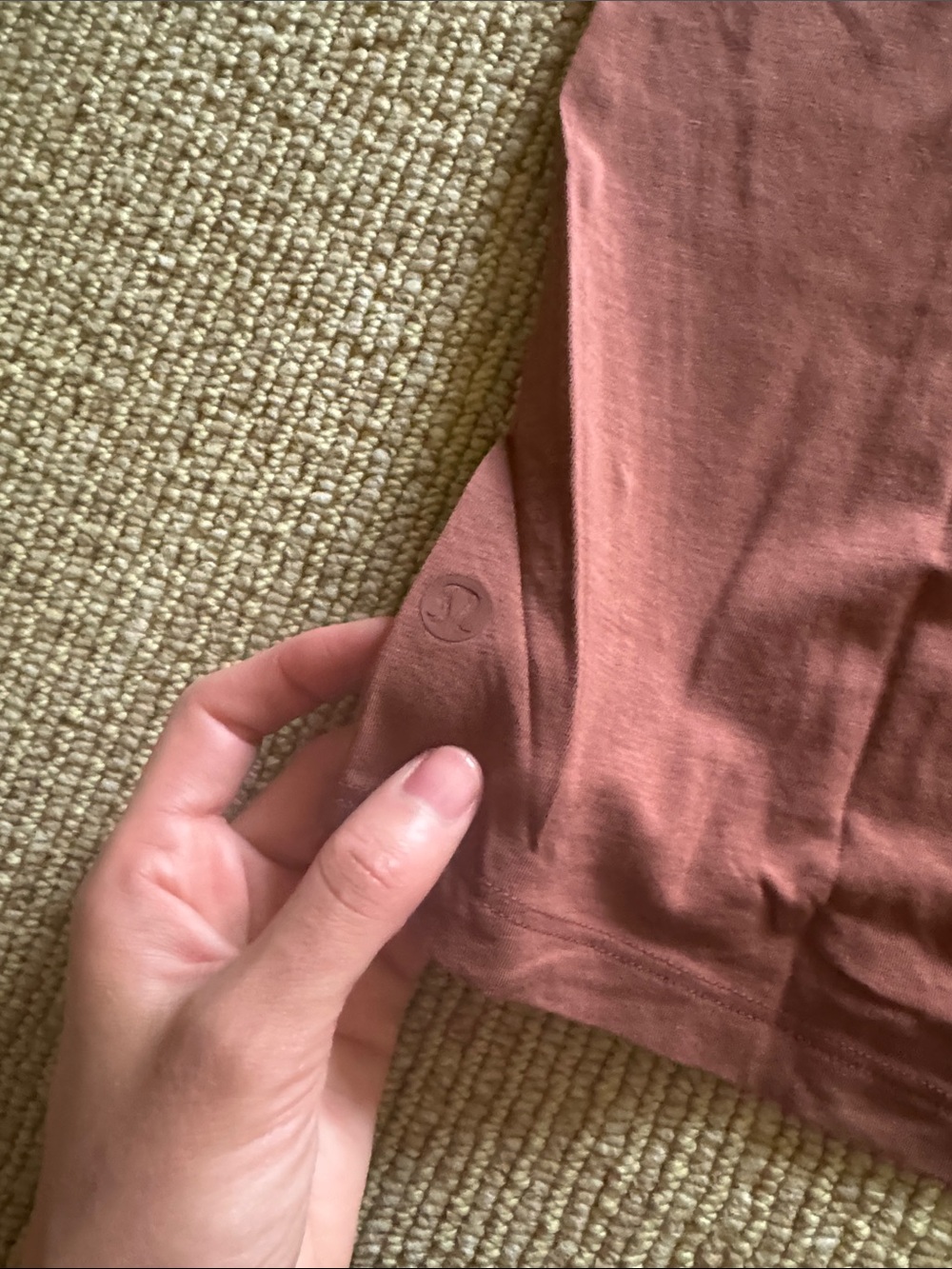 lululemon All Yours boyfriend oversized tee- size 2. - Picture 3 of 3